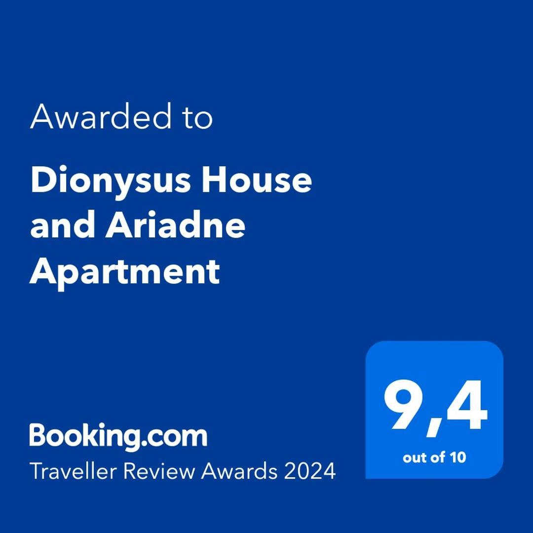 Dionysus House And Ariadne Apartment Stelida (Naxos) Exterior foto